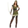 Robe D'archer Des Bois Pour Femme