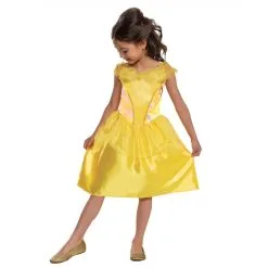 Robe De Belle Dorée Pour Enfant