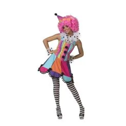 Robe De Clown Multicolore Pour Femme