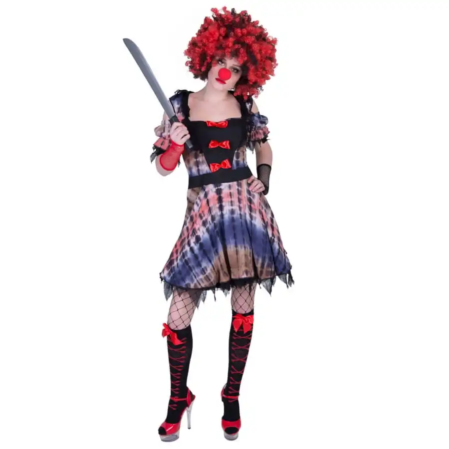 Robe De Clown Tueur Pour Femme
