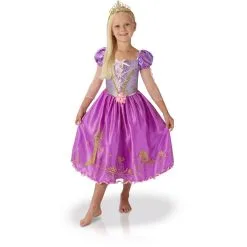Robe De Princesse Raiponce Avec Tiare Pour Enfant
