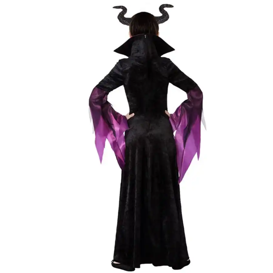 Robe De Reine Maléfique Pour Enfant – Image 3
