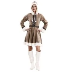 Robe Esquimau Marron Pour Adulte