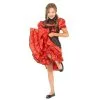 Robe Rouge De Cancan Pour Enfant