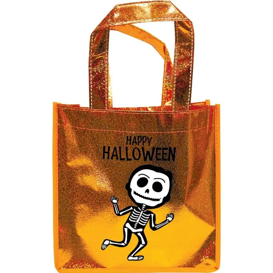 Sac à Bonbons Pailleté Happy Halloween
