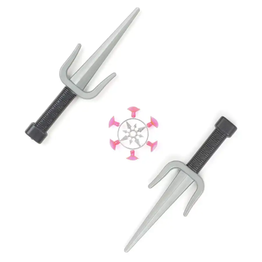 Saïs Et étoile De Ninja En Plastique