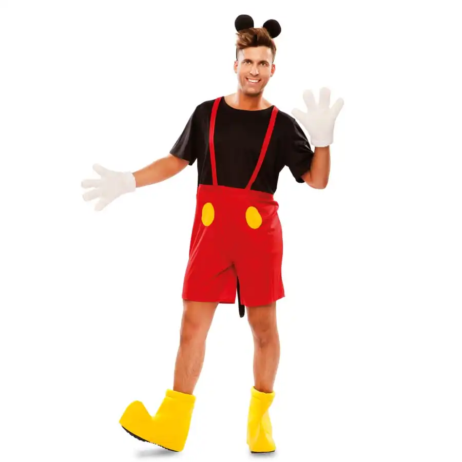 Salopette Rouge De Petite Souris Pour Homme