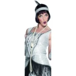 Sautoir De Perles Blanches Nacrées