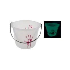 Seau Phosphorescent Avec Traces De Sang