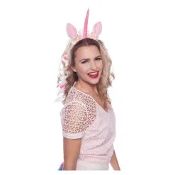 Serre-Tête De Licorne Rose Pour Femme