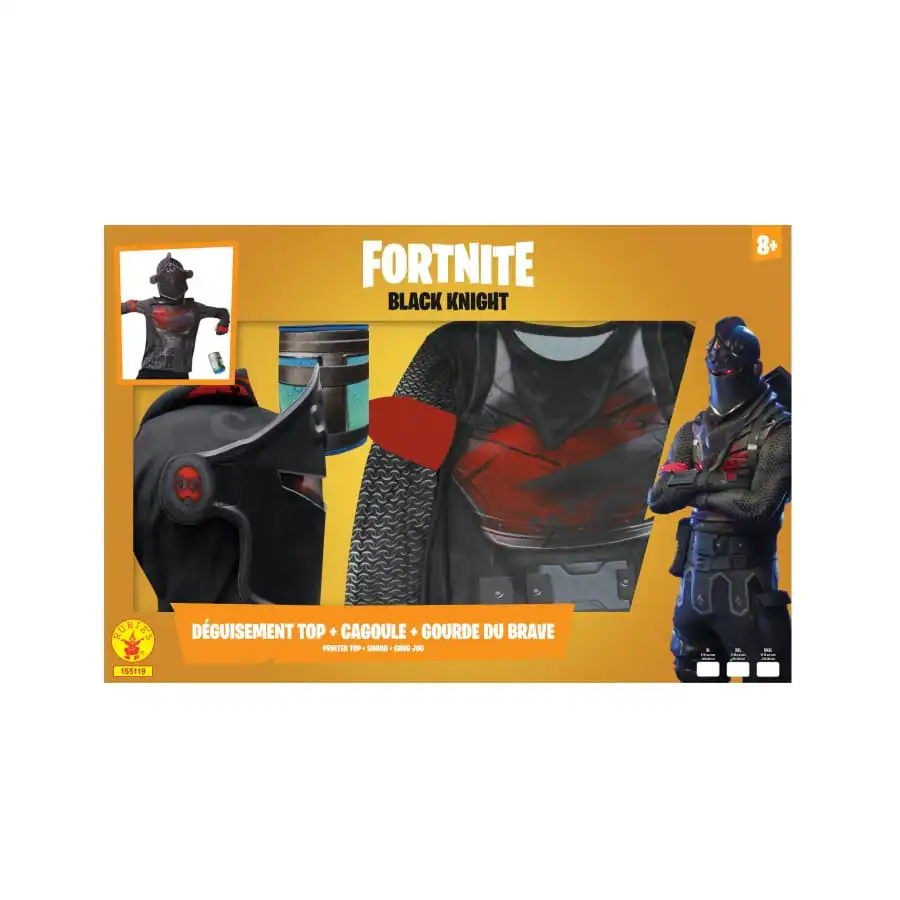 Tenue Black Knight En Coffret, Pour Ado Fortnite – Image 4