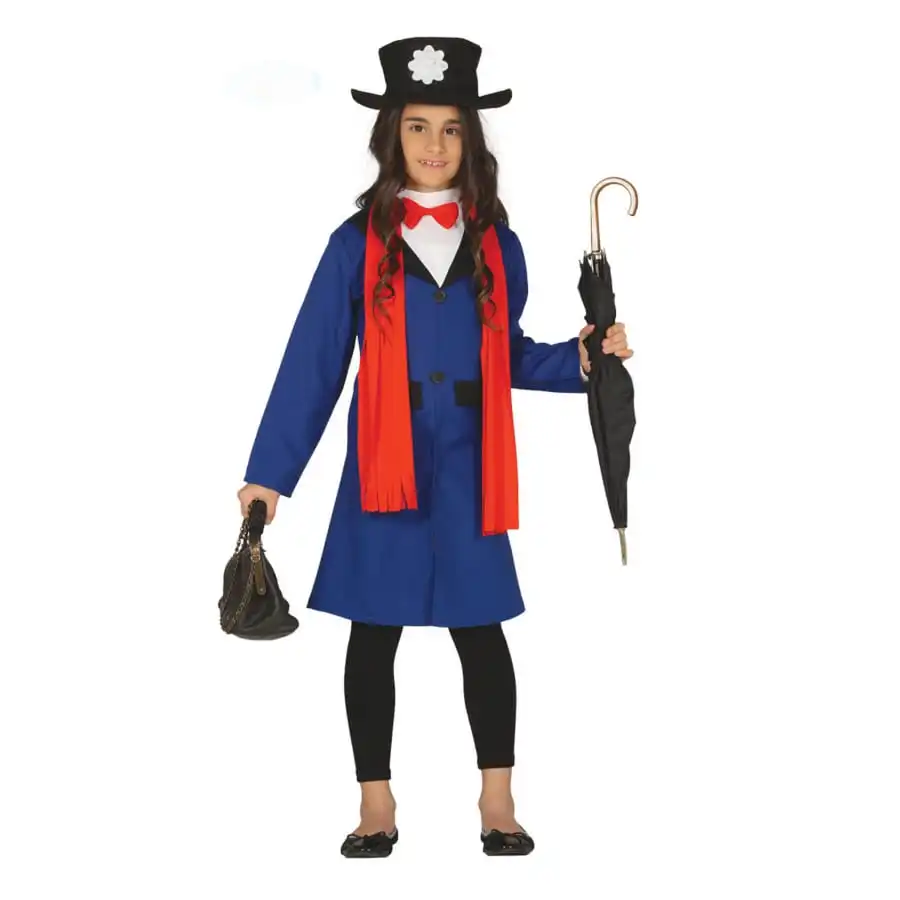 Tenue Bleue De Gouvernante Pour Enfant