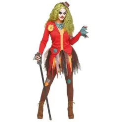 Tenue De Clown En Jupon Déchiré Pour Femme