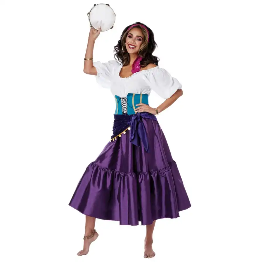 Tenue De Danseuse Bohémienne Pour Adulte