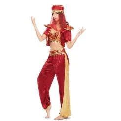 Tenue De Danseuse Orientale Pour Femme, Rouge
