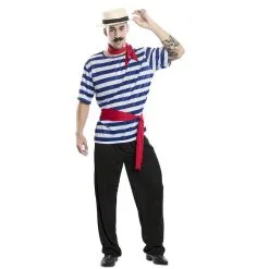 Tenue De Gondolier Pour Adulte