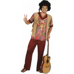 Tenue De Hippie à Manches Courtes Pour Homme