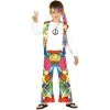 Tenue De Hippie Peace And Love Fleurie Enfant