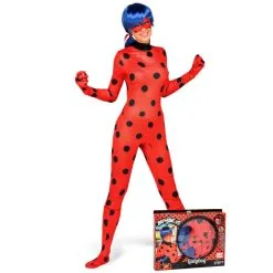 Tenue De Ladybug Pour Femme, En Coffret