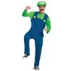 Tenue De Luigi Pour Homme, Avec Moustache