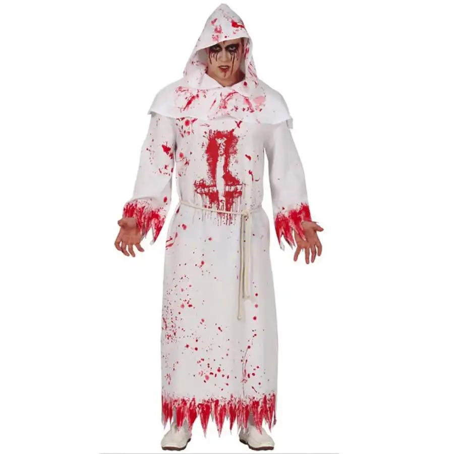 Tenue De Moine Satanique Ensanglanté Pour Adulte