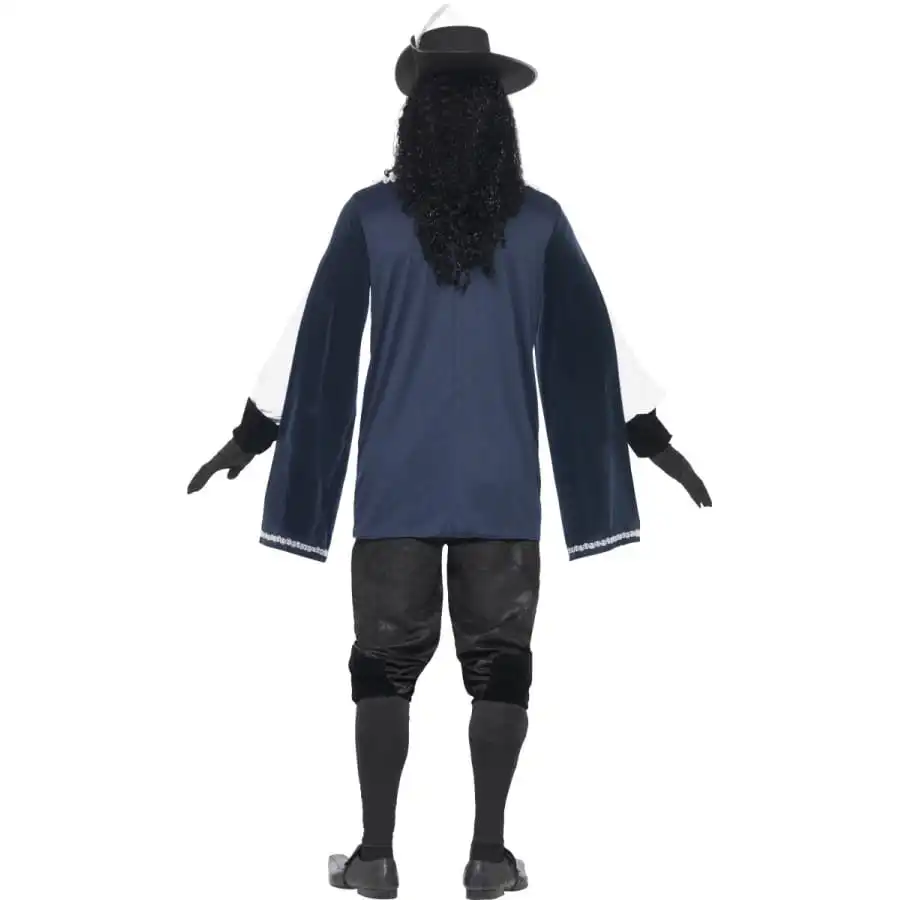 Tenue De Mousquetaire Noir – Image 2