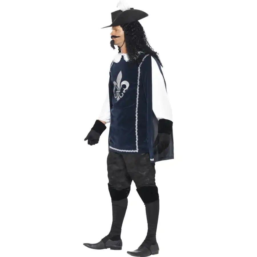 Tenue De Mousquetaire Noir – Image 3
