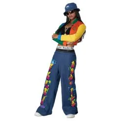 Tenue De Style Hip Hop Des Années 90 Pour Femme
