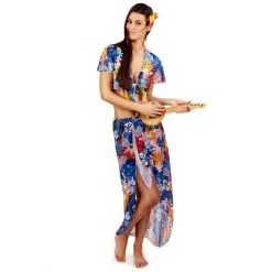 Tenue De Vacancière Hawaïenne Pour Adulte