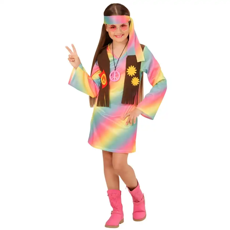Tenue Hippie Pour Fille, Couleurs Pastelles