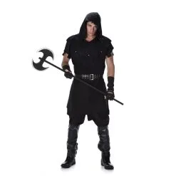 Tenue Noire De Bourreau Pour Adulte