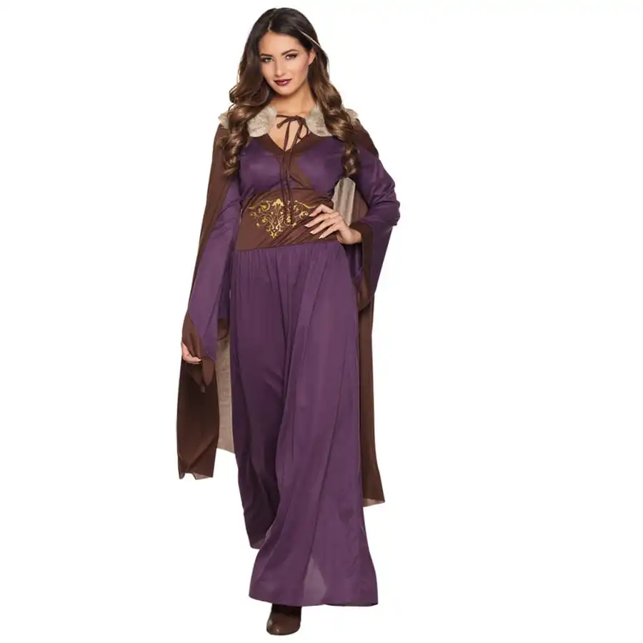 Tenue Renaissance Dame Du Nord Violette