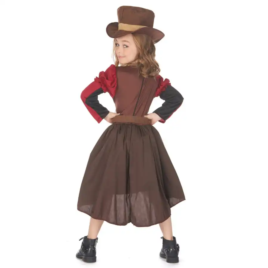Tenue Steampunk Luxe Pour Fille – Image 3