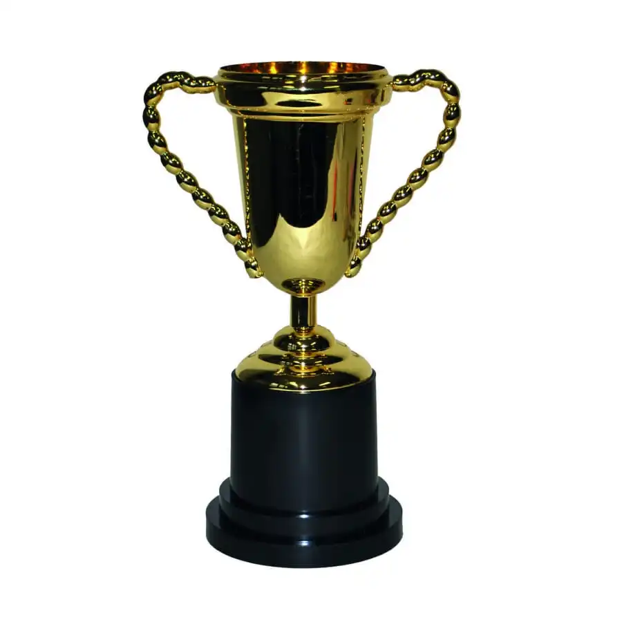 Trophée Doré Double Poignée, 25cm