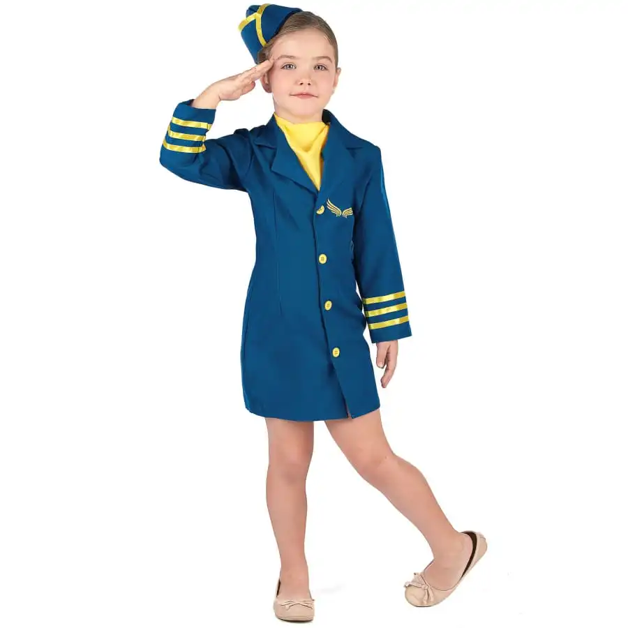 Uniforme D'hĂ´tesse De L'air Pour Enfant
