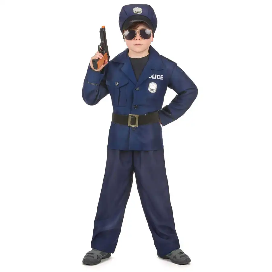 Uniforme De Policier Pour Enfant, Modèle Luxe – Image 2