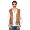 Veste Marron De Hippie Pour Homme