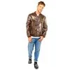 Veste Marron De Pilote Pour Homme