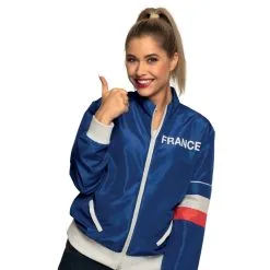 Veste Pour Supportrice De L'équipe De France