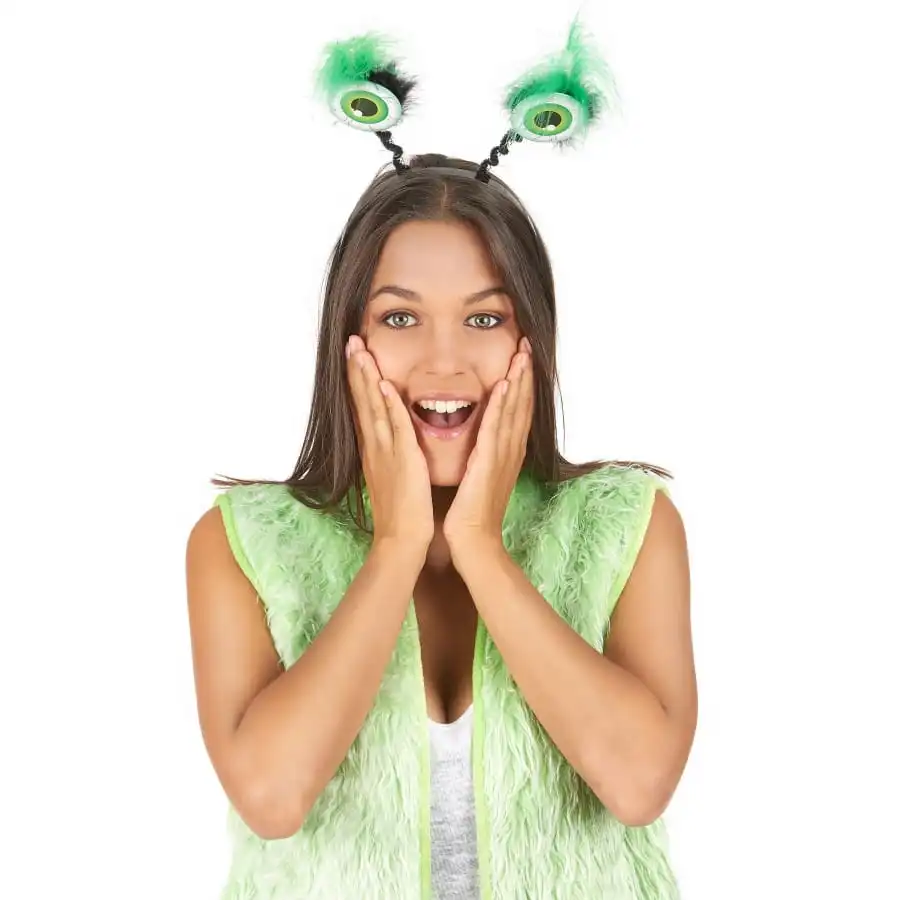 Yeux Verts Sur Serre-tĂȘte â Image 2